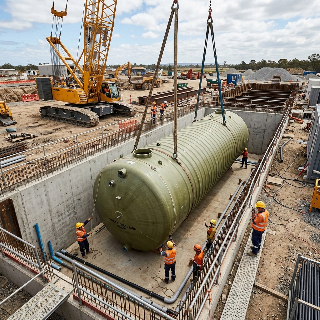 Ground Tank FRP